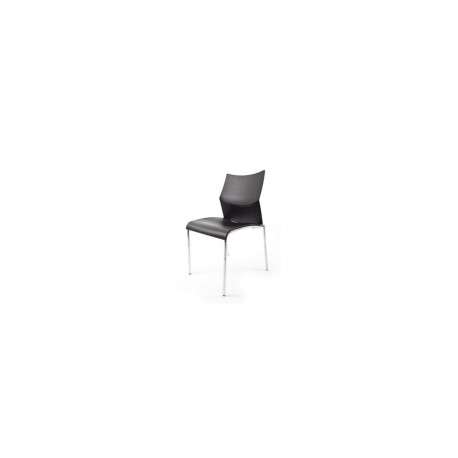 Silla visita NIZZA  IM106-00420 estructura cromada