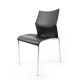 Silla visita NIZZA  IM106-00420 estructura cromada