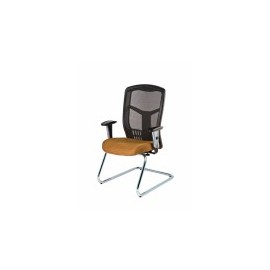 Sillón visitante en malla/tela Cr IMRE-1965
