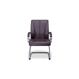 Sillón para visitante en piel/Simil Piel. IMRP-8005/CF
